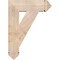 Ekena Millwork Traditional Arts & Crafts Smooth Bracket, Douglas Fir, 5 1/2"W x 22"D x 30"H BKT06X22X30TRA03SDF - alternate 2